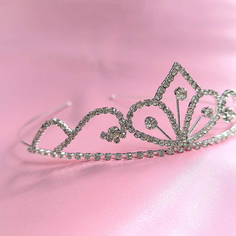 Women'S Formal Accessories - Couronne de mariée en strass couleur