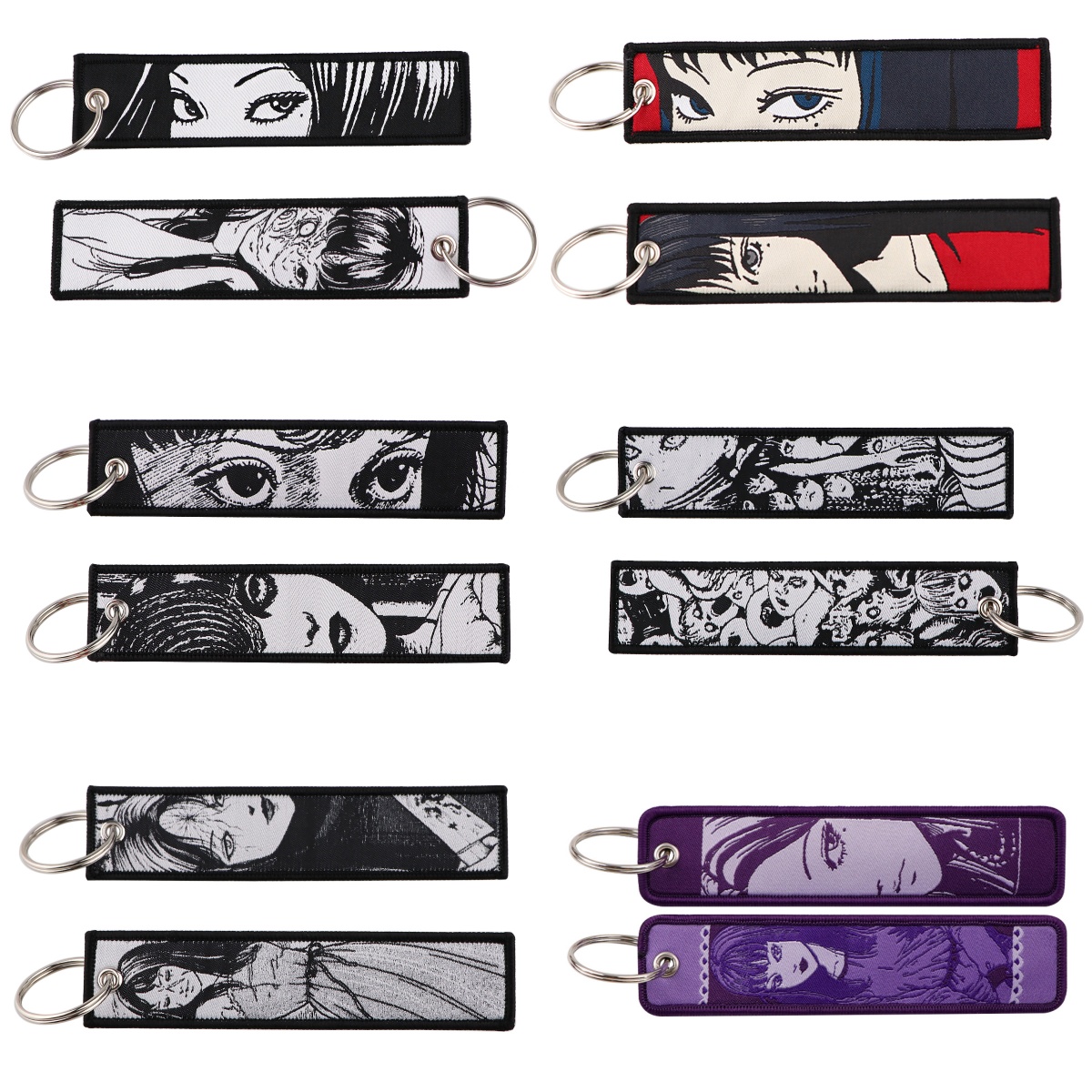 Women Accessories Bag - 1 pièce Porte-clés brodé rétro avec