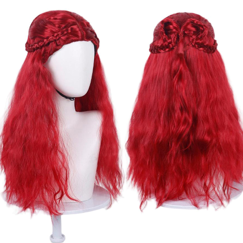 Women'S Red Accessories - Perruque rouge de la Reine des
