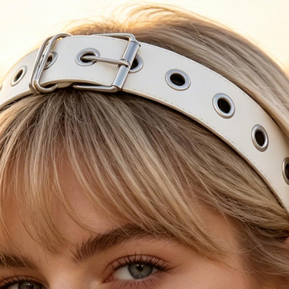 Women'S Accessories Gift Ideas - Serre-tête punk fait main en similicuir