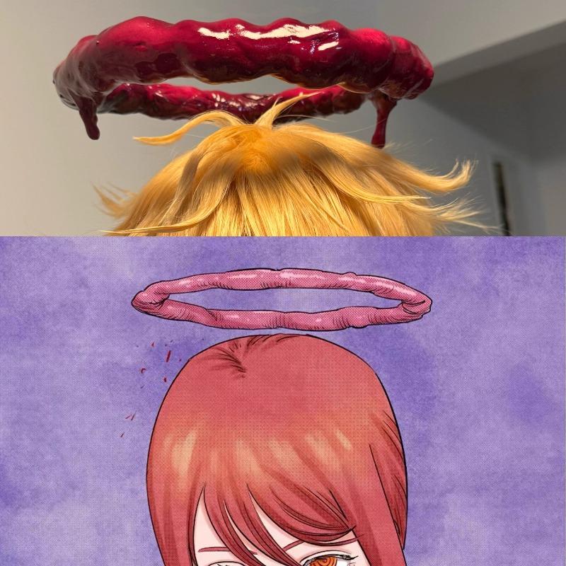 Anime Makima Cosplay tronçonne - Women'S Red Accessories avis et prix