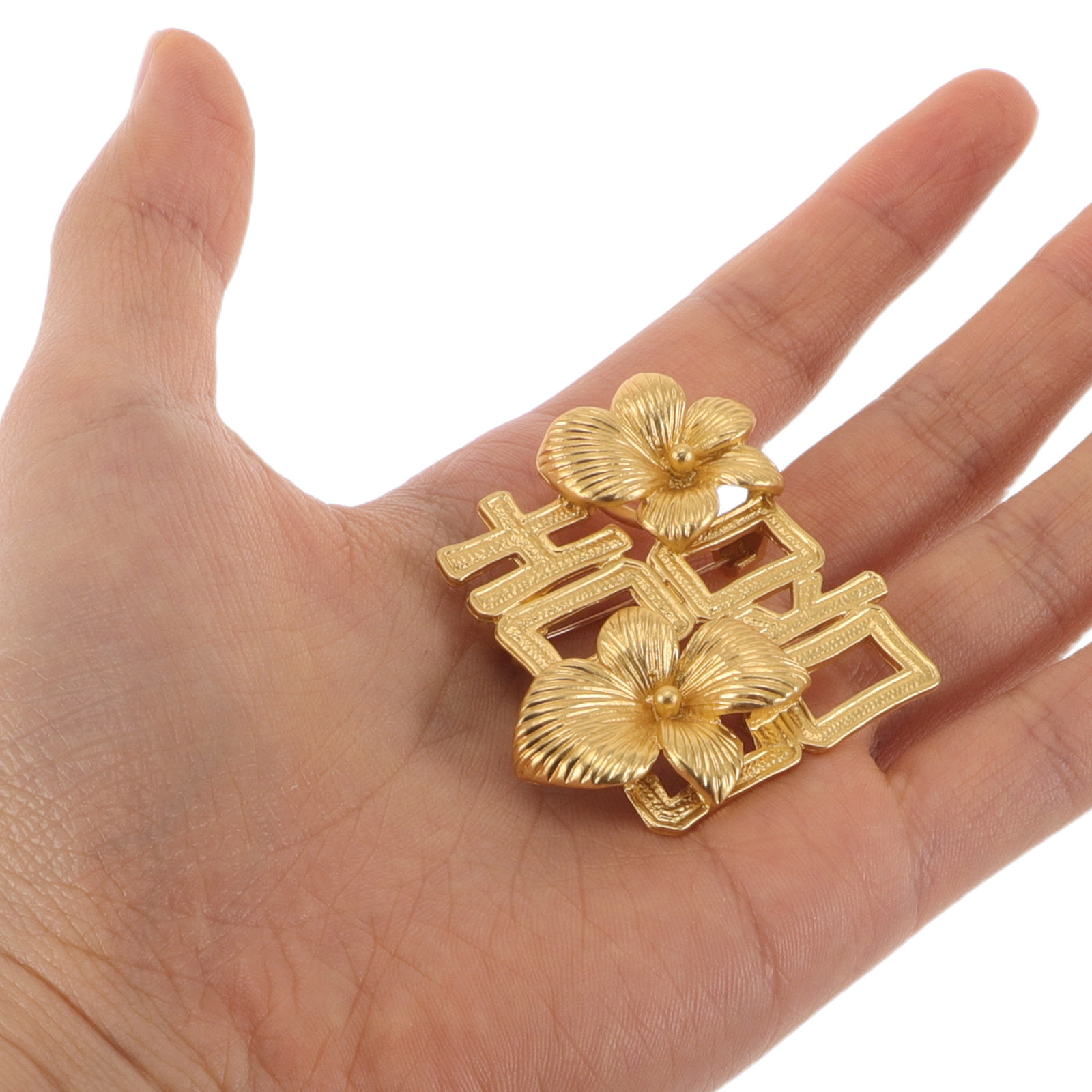 Lot de 2 broches de mariage, m - Brooch Pin Gold avis et prix
