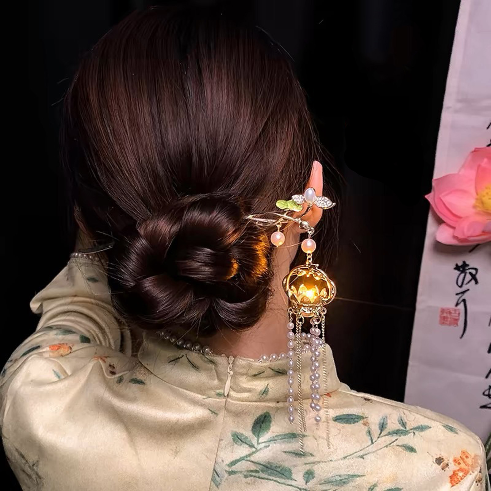 Épingle à cheveux lumineuse en - Hair Fork Stick avis et prix