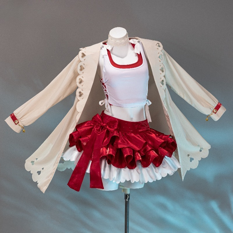 Costume de cosplay d'Asuka Lan - Women'S Red Accessories avis et prix