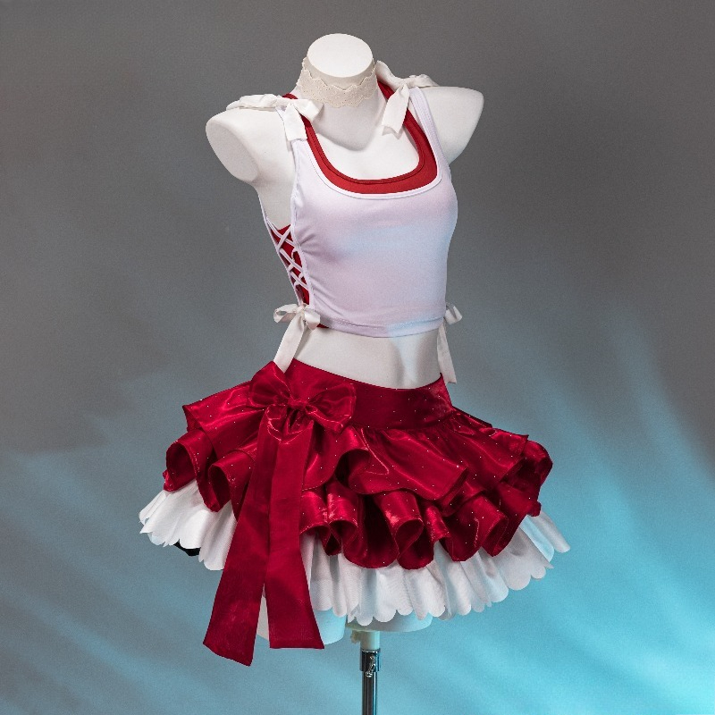 Costume de cosplay d'Asuka Lan - Women'S Red Accessories avis et prix