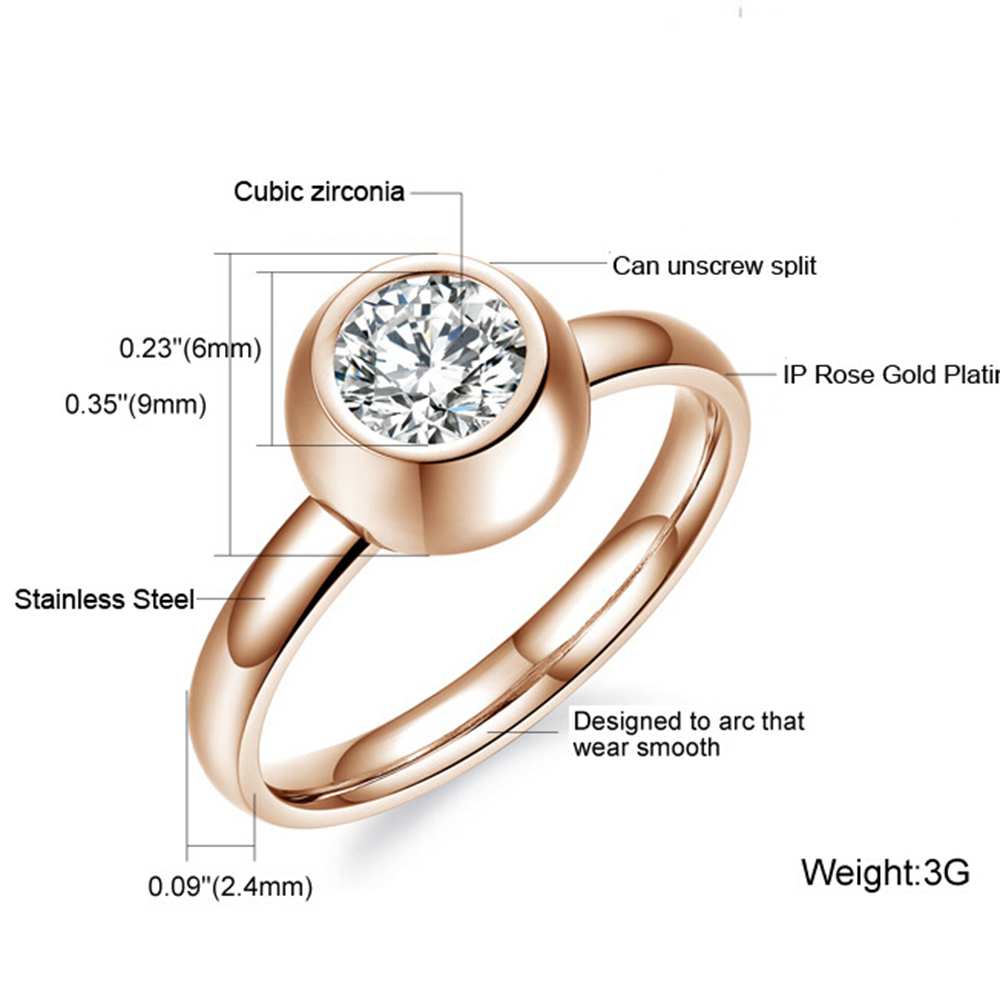 Bague en cristal amovible pour - Women Accessories Usa avis et prix