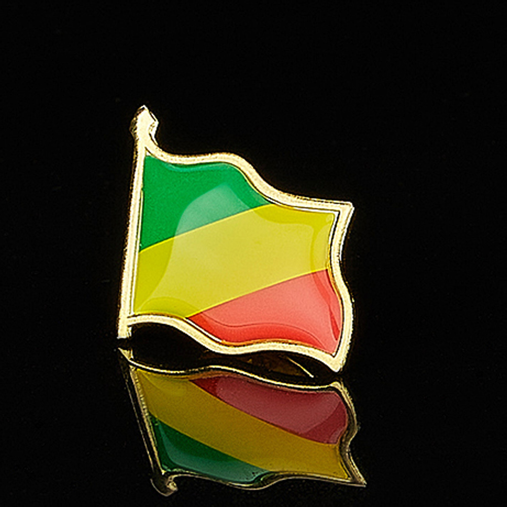 Broche en plaqué or République - Brooch Pin Gold avis et prix
