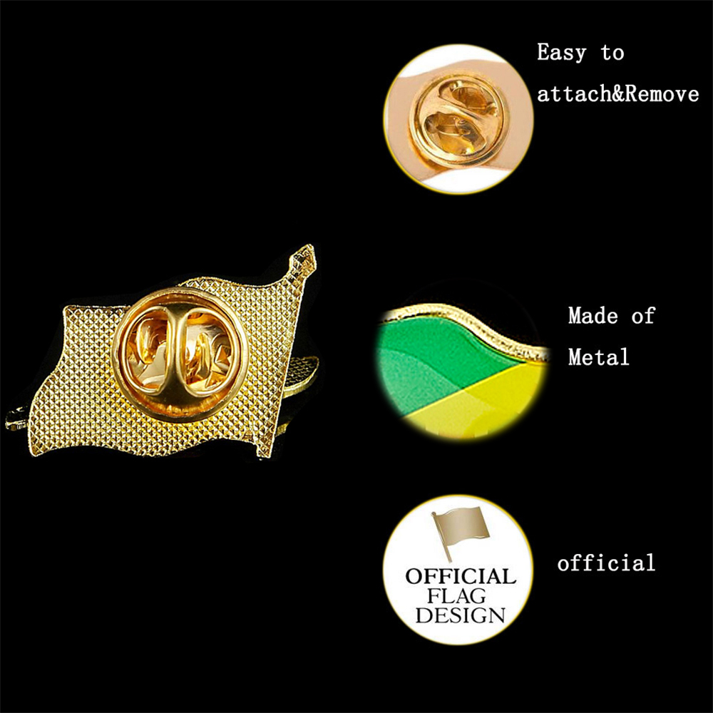 Broche en plaqué or République - Brooch Pin Gold avis et prix