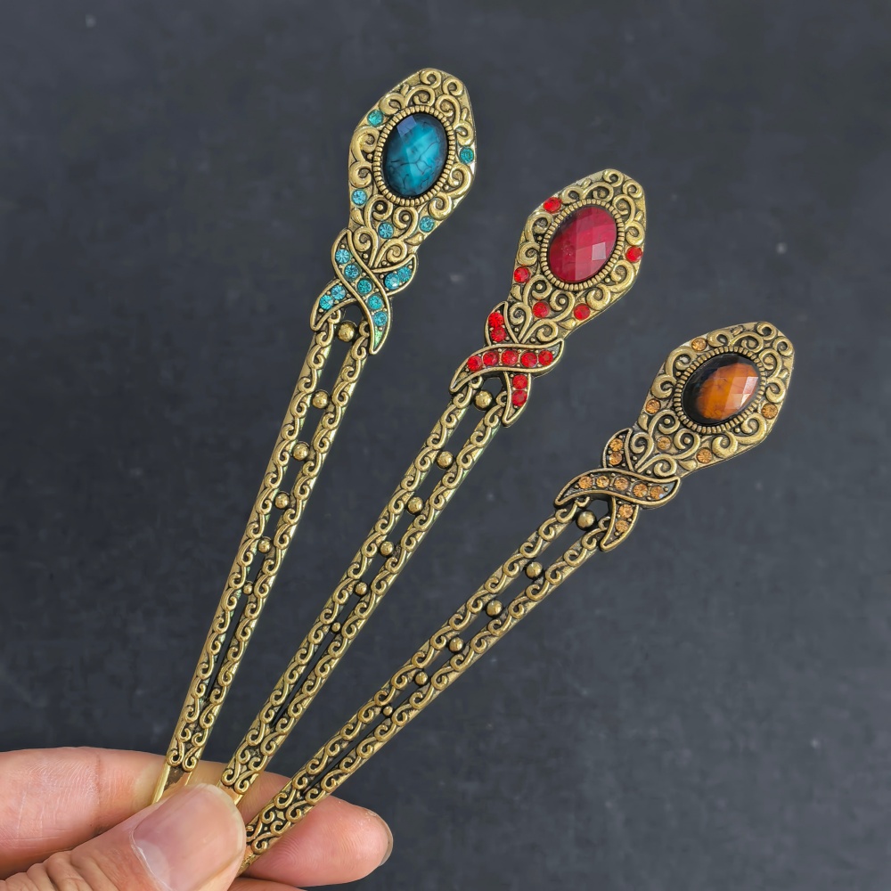 Bâtons à cheveux vintage en mé - Hair Fork Stick avis et prix