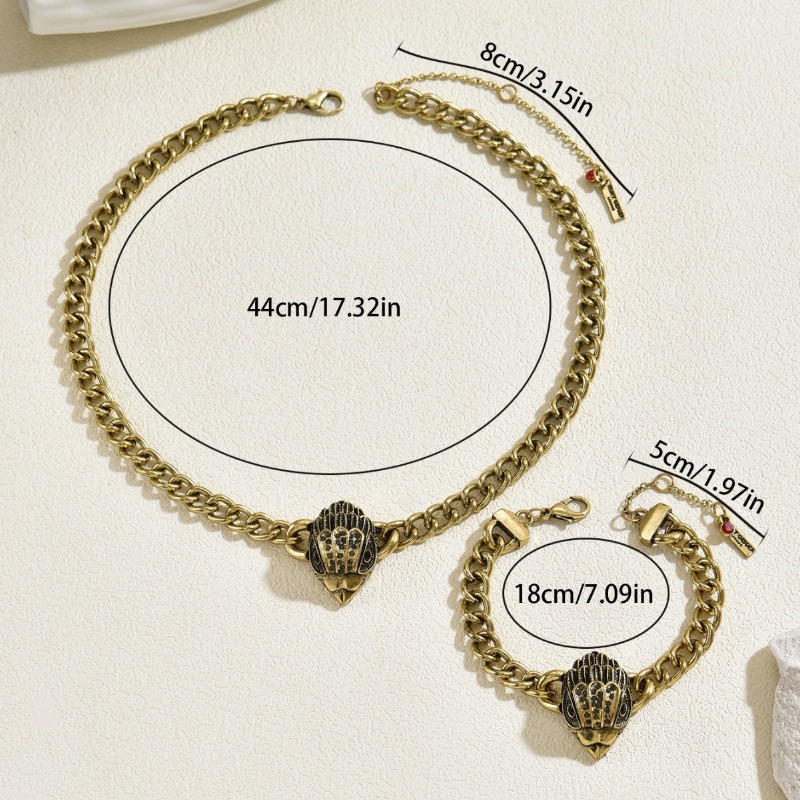 Ensemble de bijoux vintage eur - Women'S Eagles Accessories avis et prix