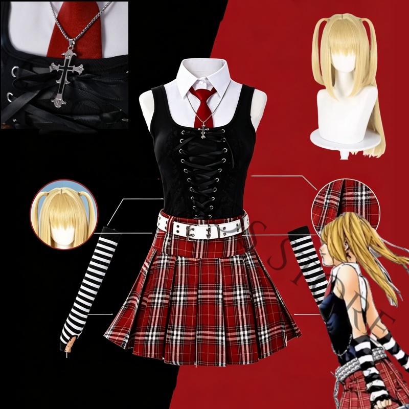 Costume de cosplay Anime Misa  - Women'S Red Accessories avis et prix