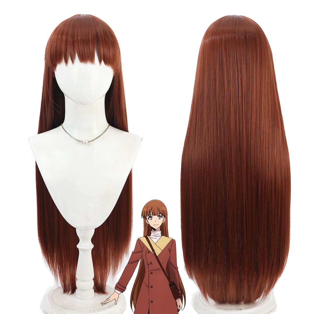 Perruque de cheveux longs et r - Queen Accessories Solo avis et prix
