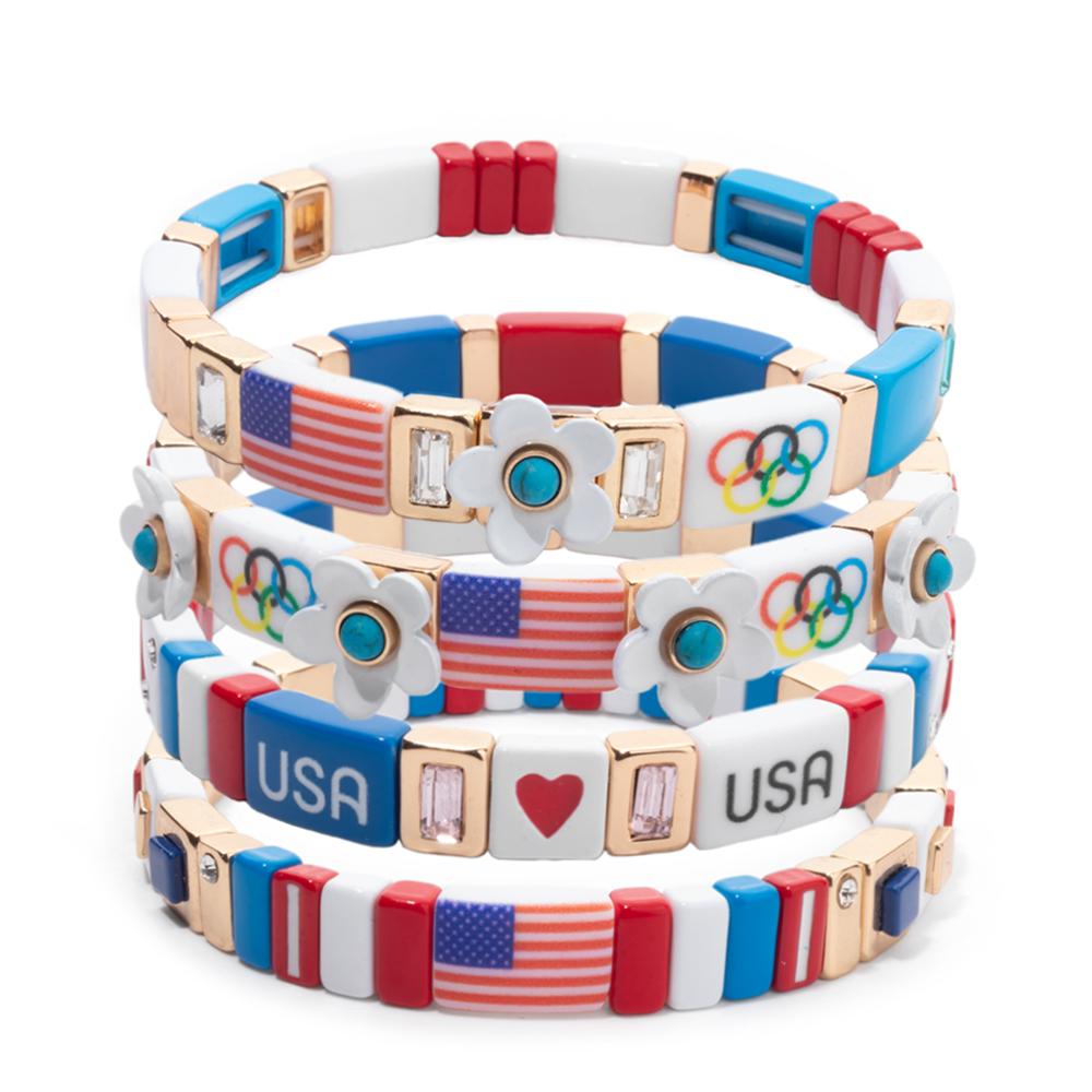 Nouveaux Bracelets Patriotique - Women Accessories Usa avis et prix
