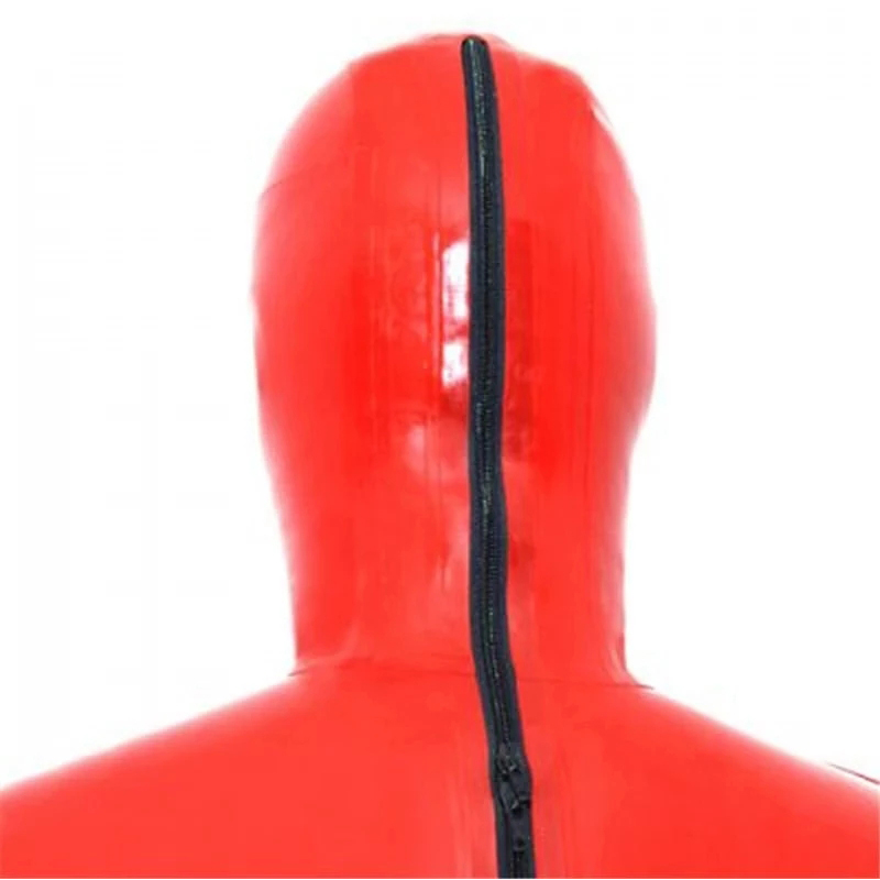 Masque sexy en latex rouge, ca - Women'S Red Accessories avis et prix